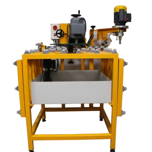 Delikli Cam Rodaj Makinesi